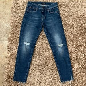 Like New! Ralph Lauren Cropped Denim